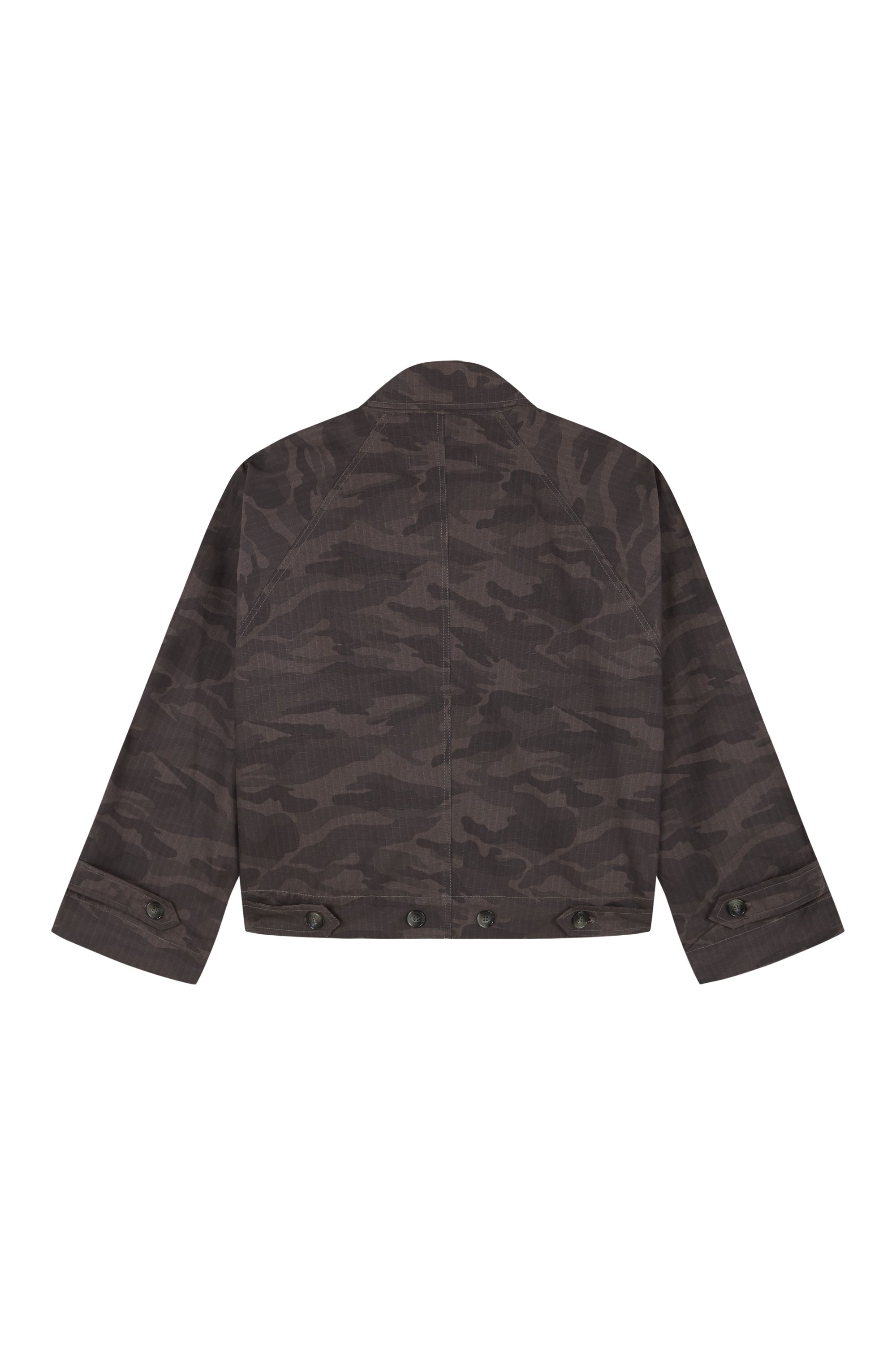 Ripstop Camouflage Black Jacket