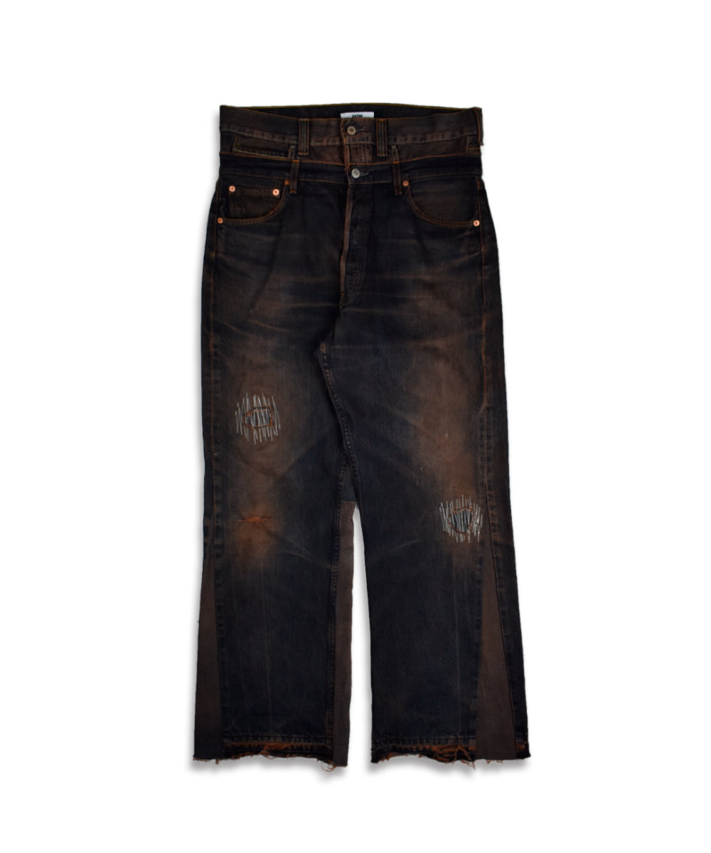 LE DOUBLE WAIST BROWN