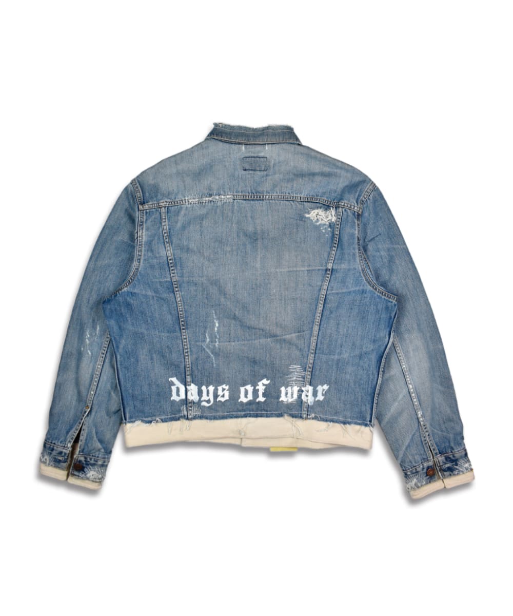 LE DENIM JACKET BEIGE