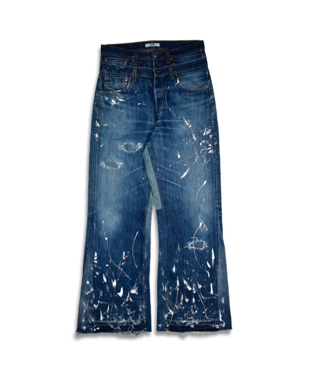 LE DOUBLE WAIST PAINTED