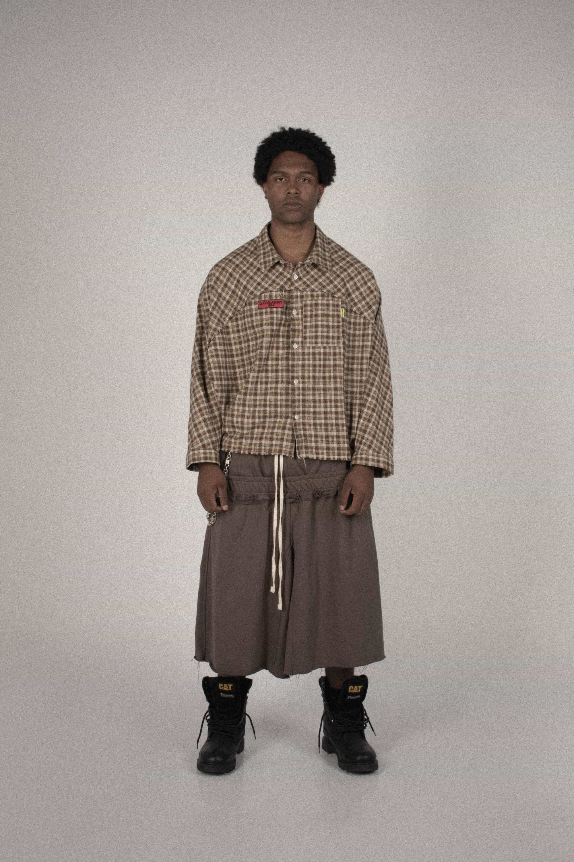 plaid-oversize-shirt-beige