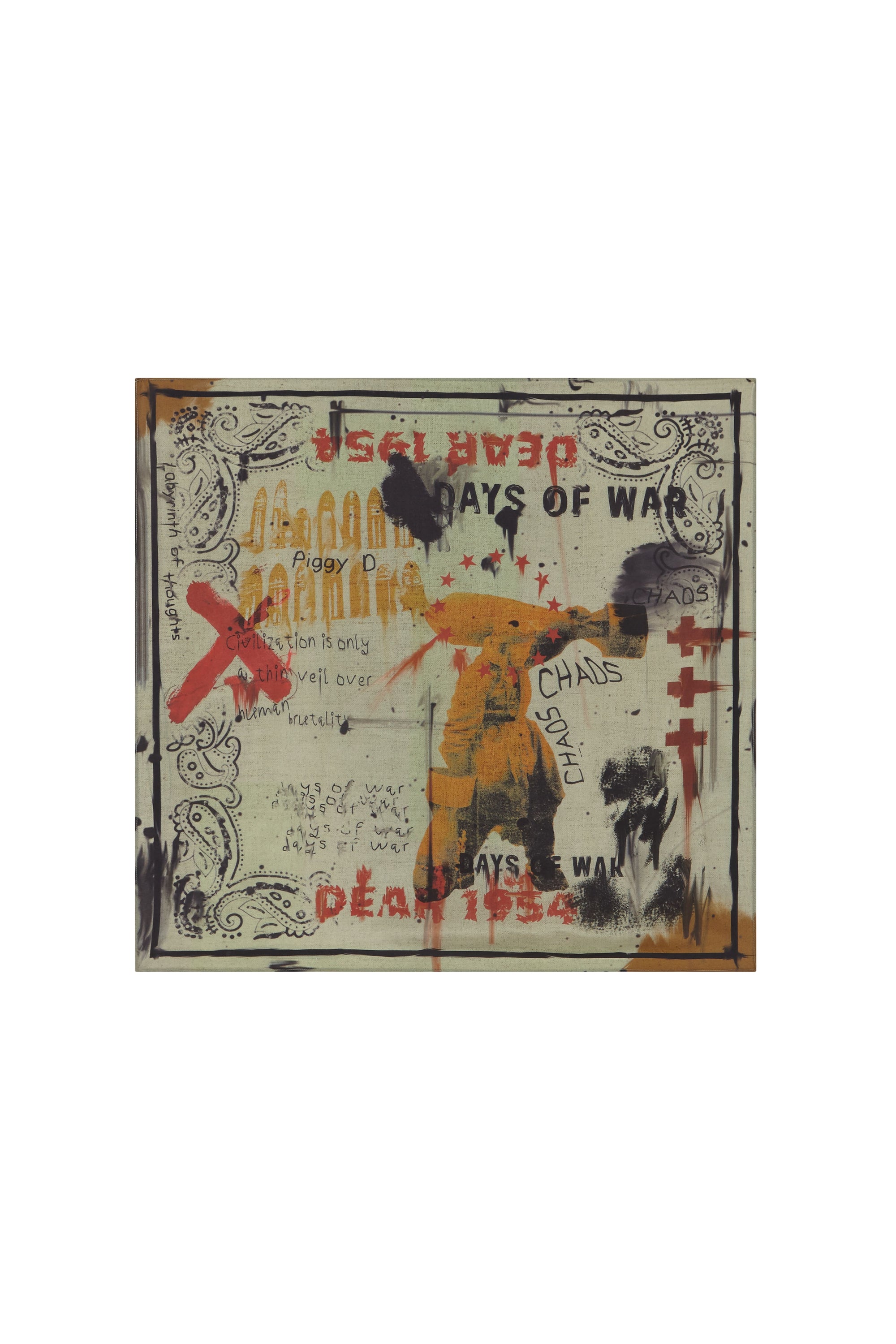100% Silk Bandana